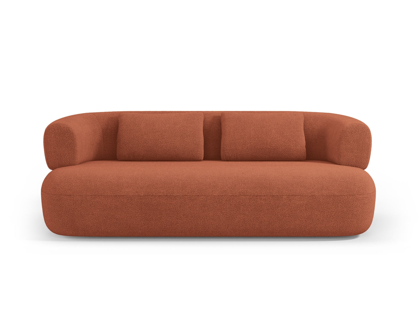 Jenny — Sofa Brick (Now or Never 54) Black Plastic