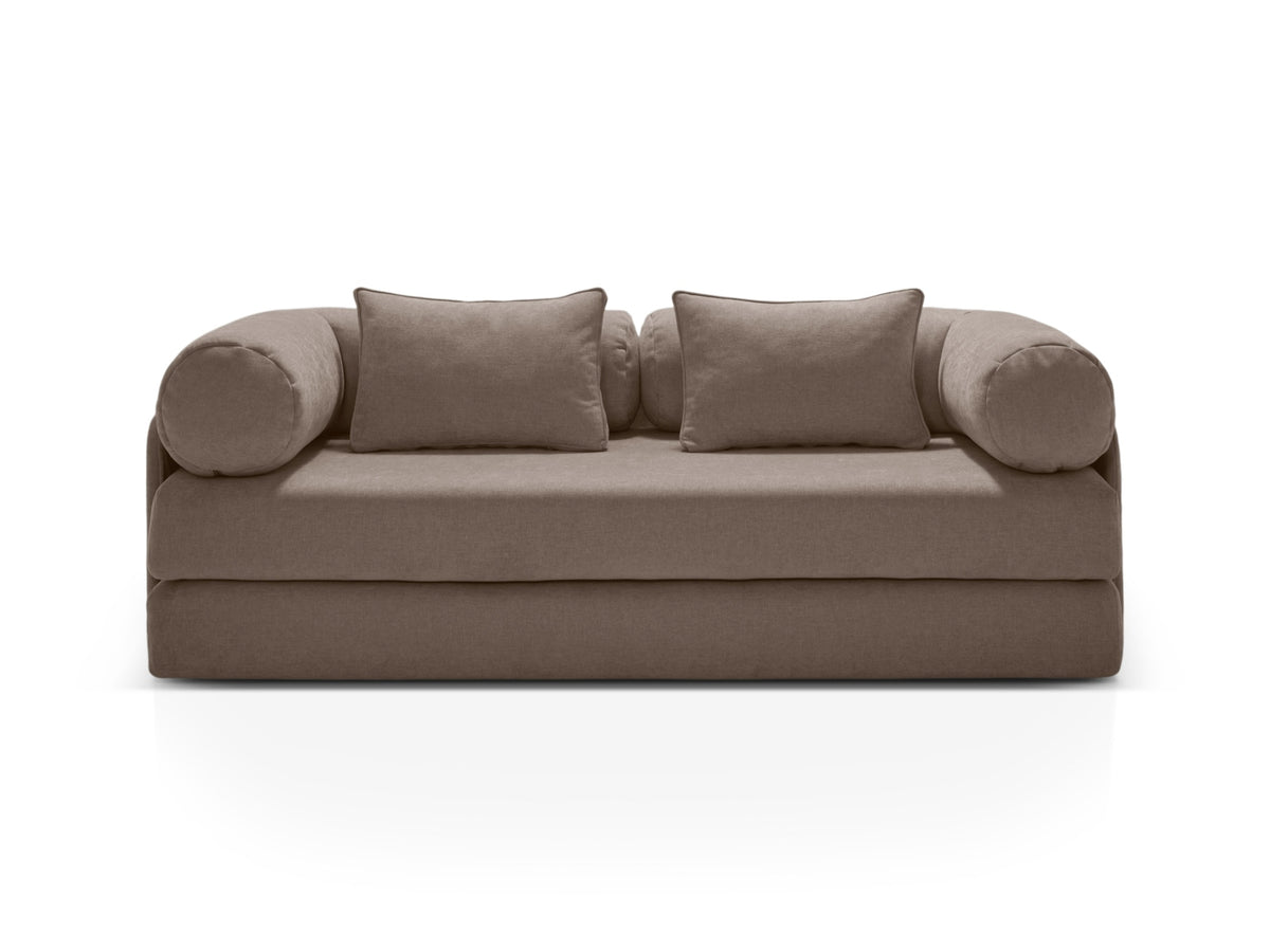 Dreamy — Sofa Cappuccino (Liberty 5) Black Metal