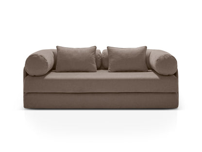 Dreamy — Sofa Cappuccino (Liberty 5) Black Metal