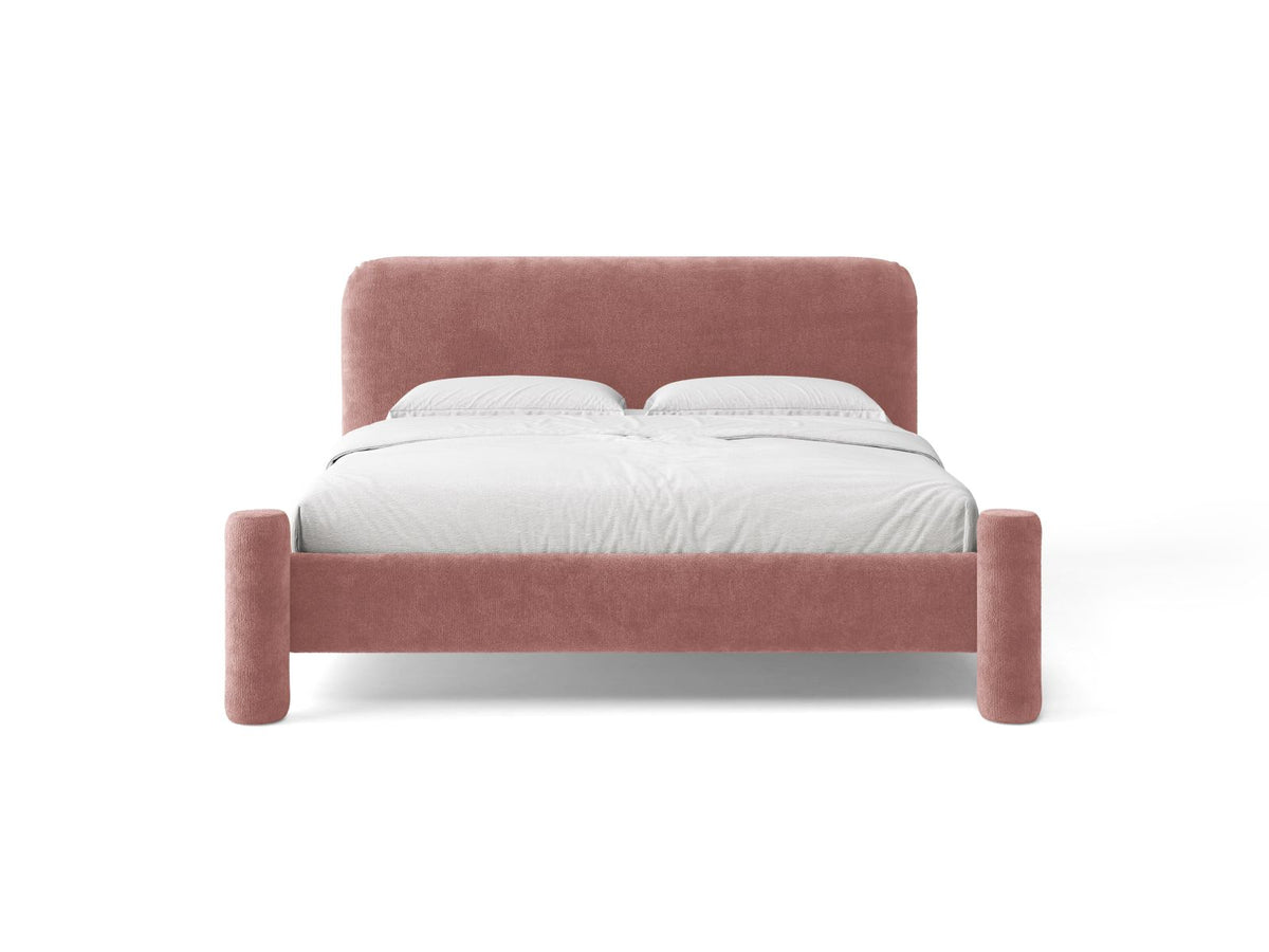 Vera — Bed (184x223x100 cm) Pink (Perfect Harmony 63)
