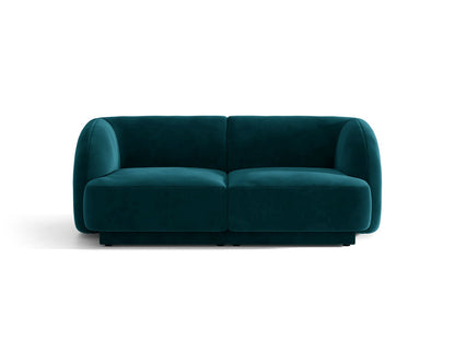 Miley — Sofa Deep Petrol (Venus 2911) Black Plastic