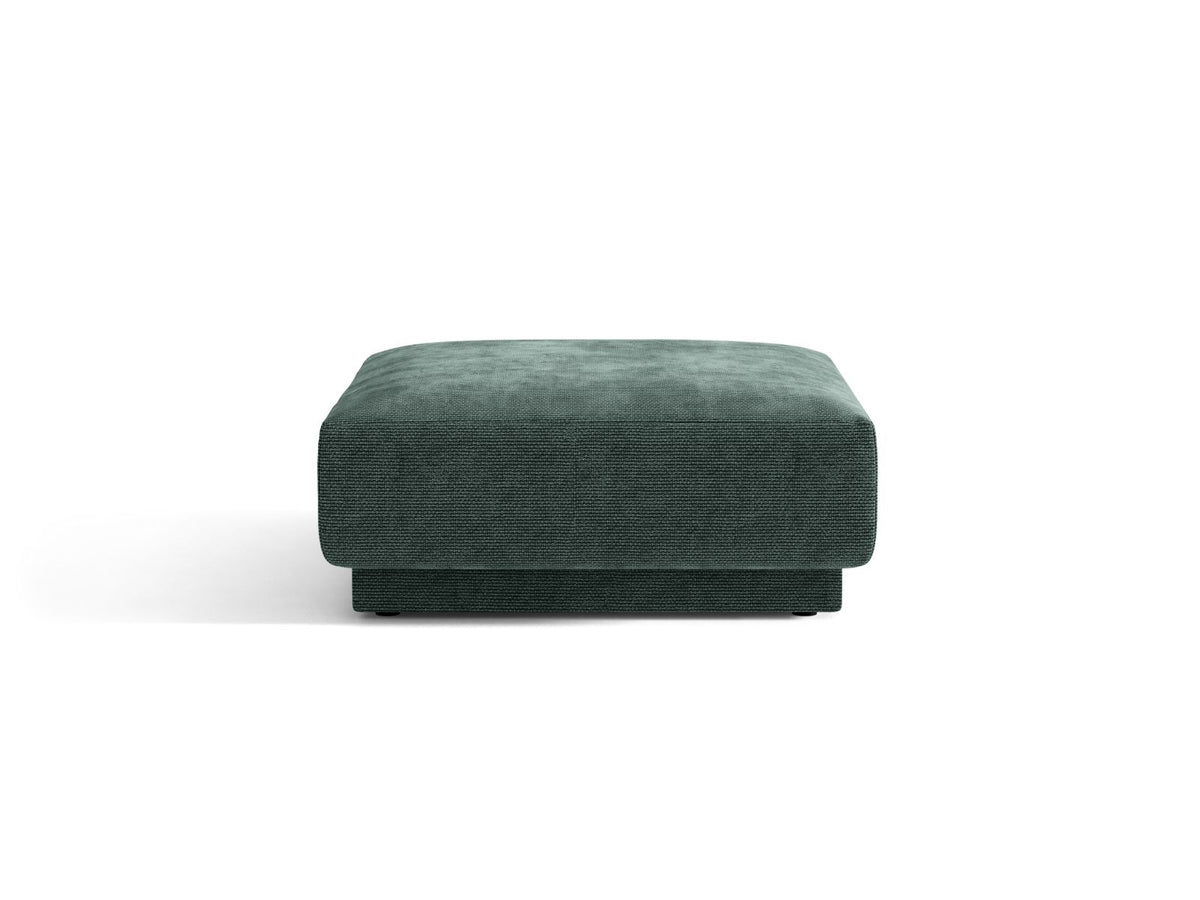 Miley — Pouf Petrol (Haga 78) Black Plastic