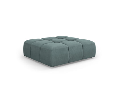 Moritz — Pouf Sea Green (Rebel 13) Black Plastic