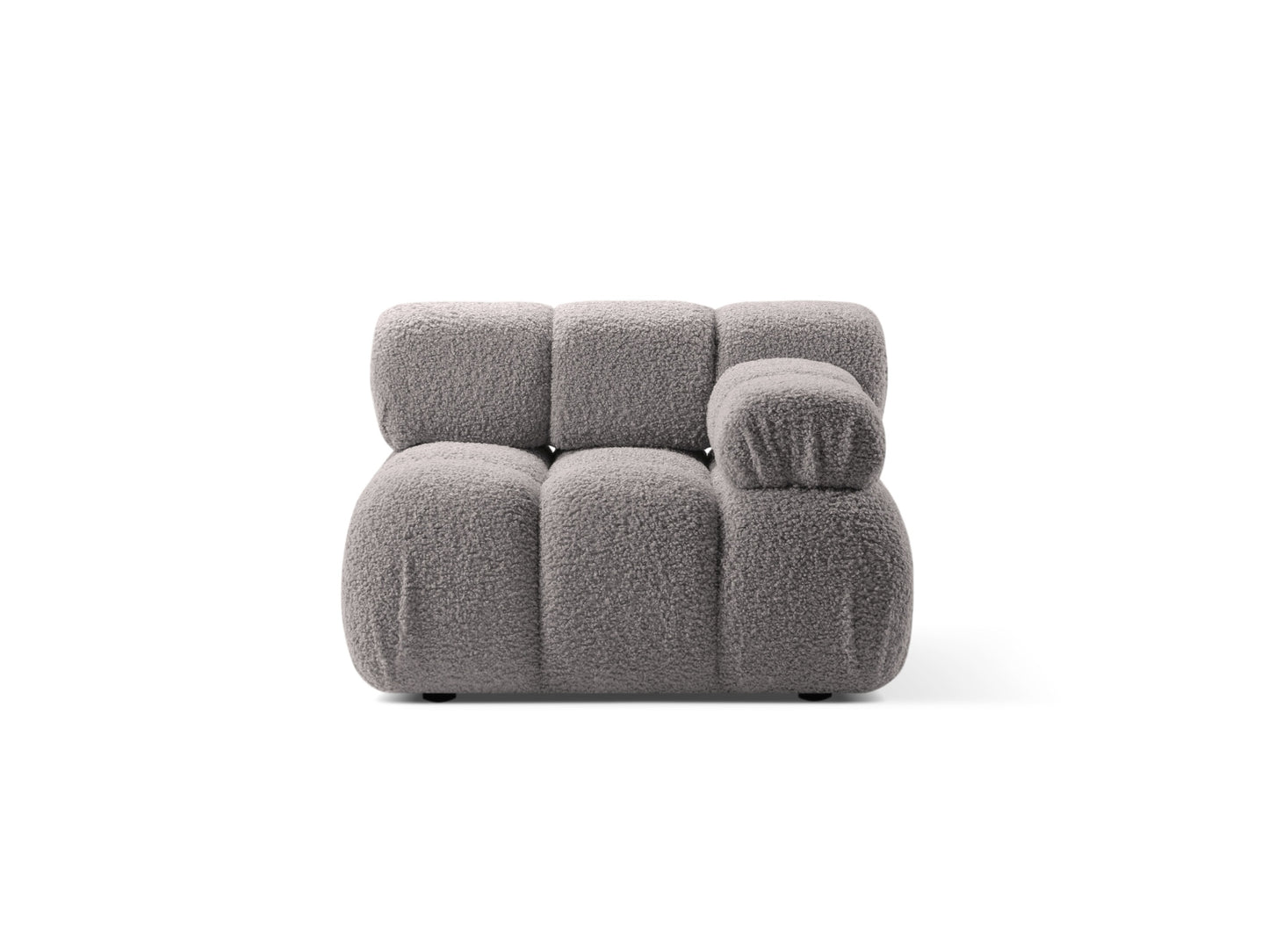 Bellis — Modular Sofa (94x94x70 cm) Light Grey (Rolf 6) Right