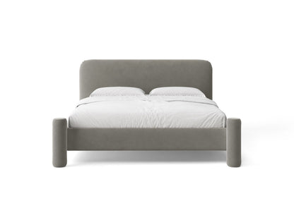 Vera — Bed (204x223x100 cm) Grey (Casino Stone)