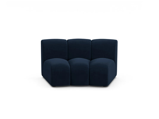 Lupine — Modular Sofa Royal Blue (Salvador 5) Black Plastic