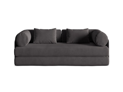 Dreamy — Sofa Dark Grey (Salvador 18) Black Metal