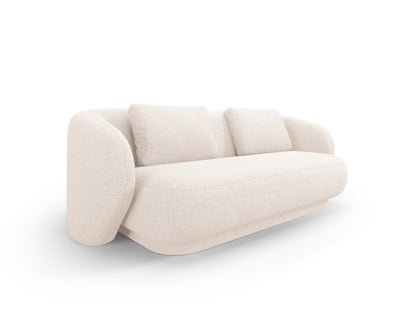 Camden — Sofa Light Beige Melange (Legacy 1 Ivory) Black Plastic