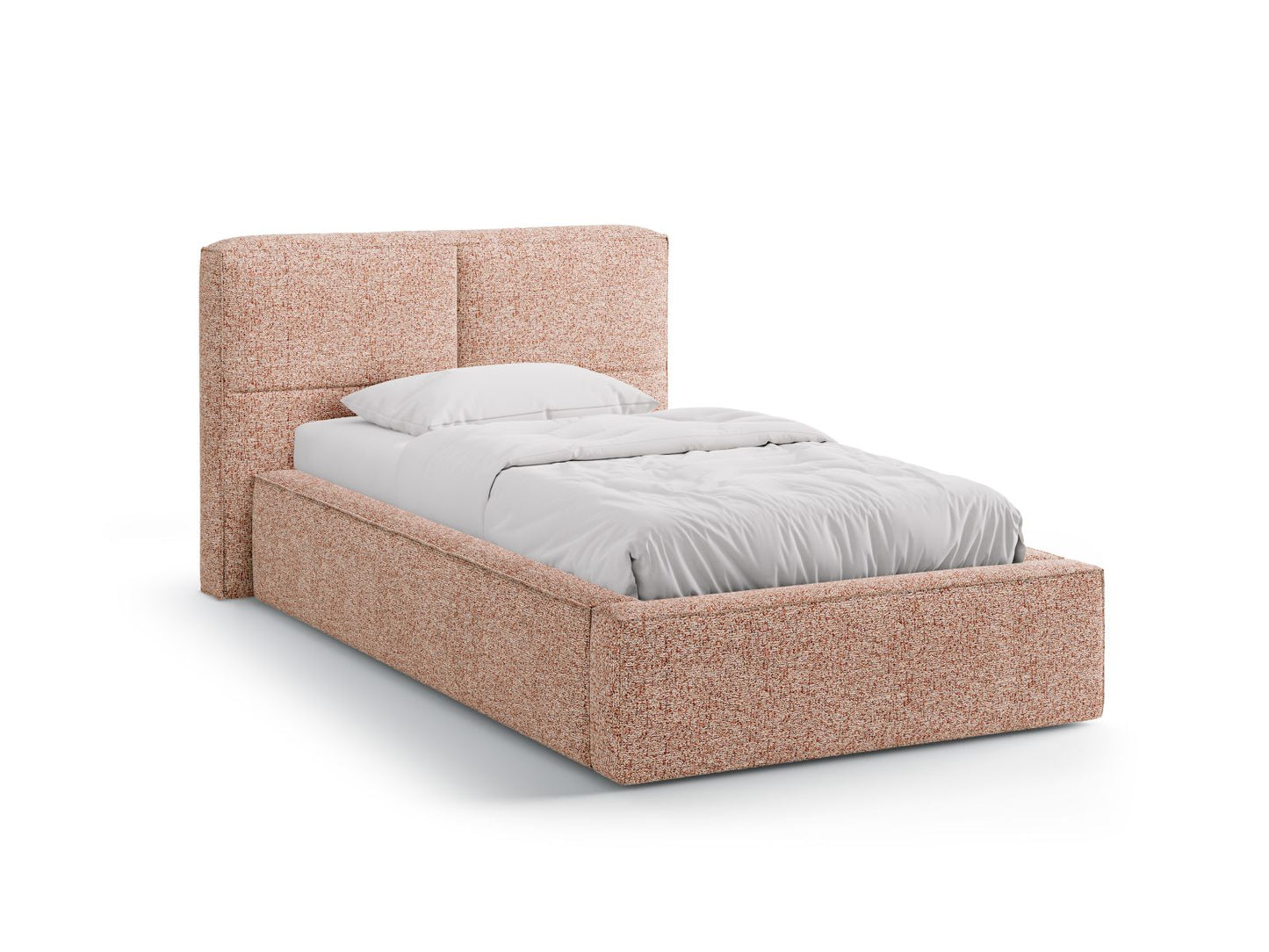Darren — Bed Pink Melange (Puente 68) Black Plastic
