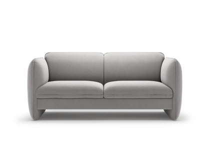 Georgia — Sofa (168x90x80 cm) Light Grey (Magic Velvet 2239)