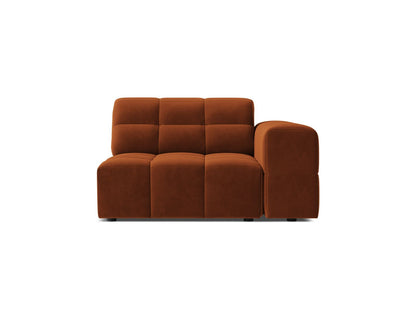 Jennifer — Modular Sofa (106x102x78 cm) Terracotta (Bluvel 4215) Right