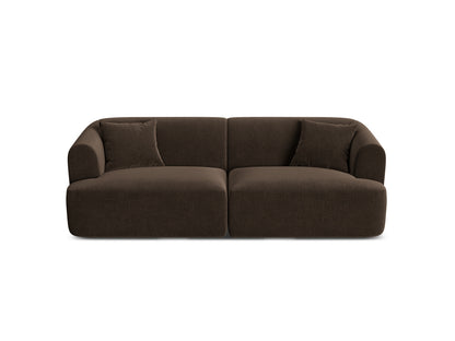 Campi — Sofa Chocolate (Vogue 6) Black Plastic