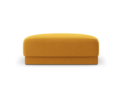 Miley — Pouf Yellow (Bluvel 68) Black Plastic