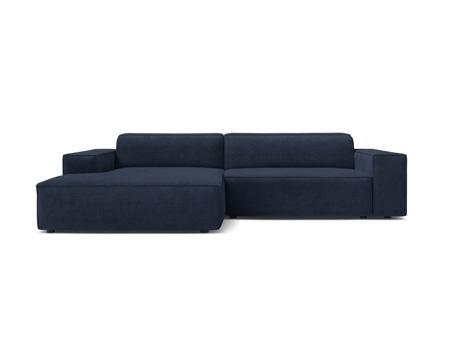 Jodie — Corner Sofa (224x162x77 cm) Navy Blue (Liberty 15) Left