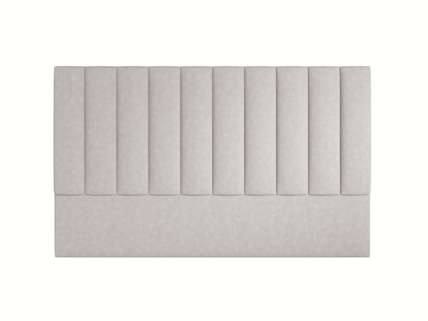 Marl — Headboard Light Grey (Liberty 18) Black Plastic