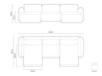 Tonale — Panoramic Sofa