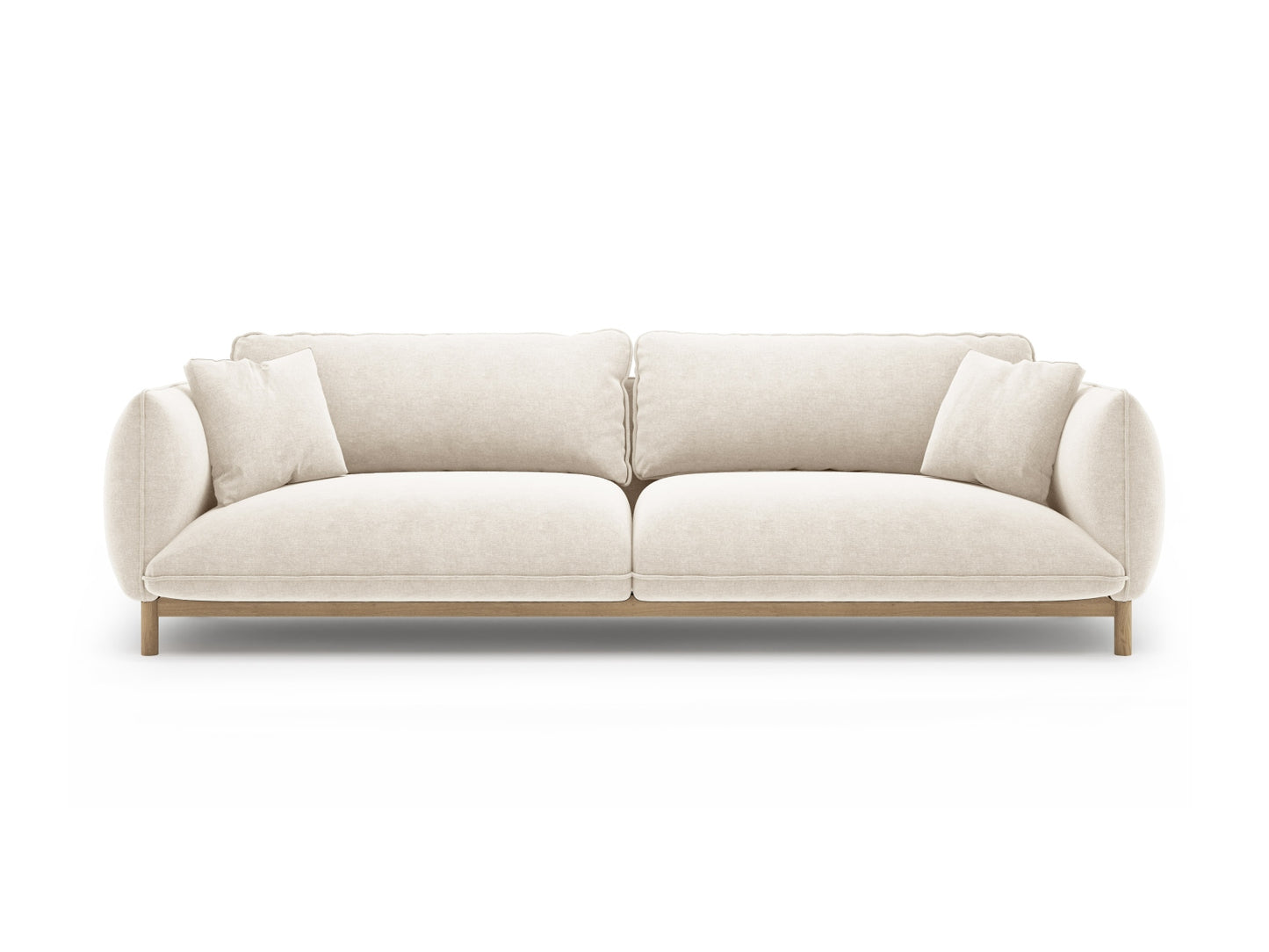 Ada — Sofa (248x101x78 cm) Ivory (Wind 02)