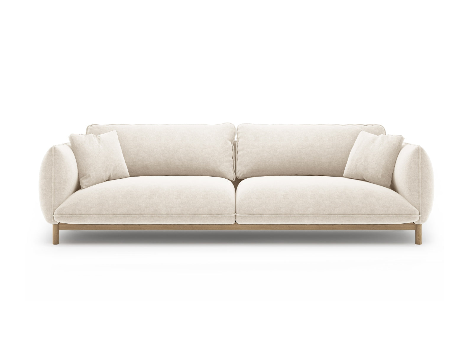 Ada — Sofa (248x101x78 cm) Ivory (Wind 02)