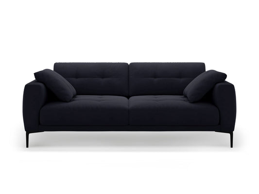 Bemy — Sofa Royal Blue (Salvador 5) Black Metal