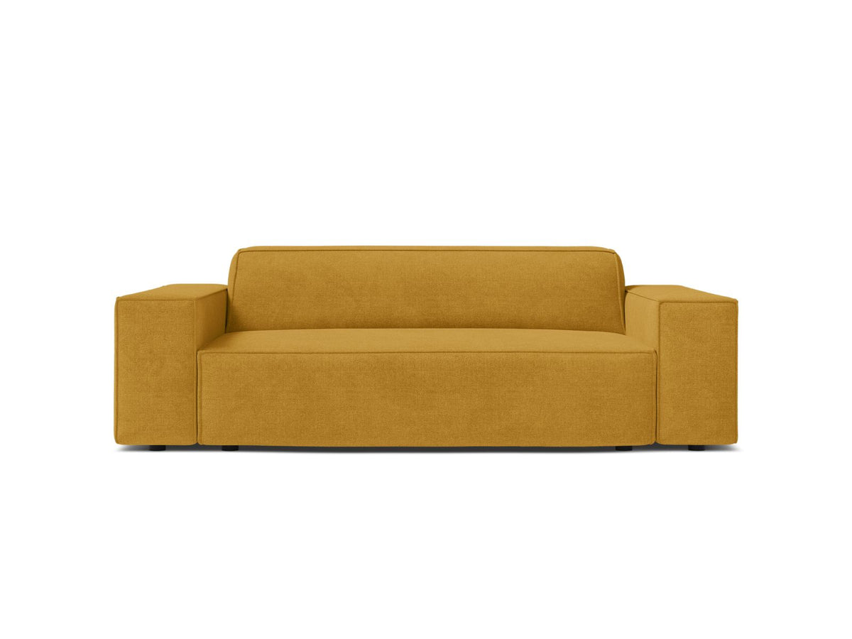 Jodie — Sofa Yellow (Liberty 11) Black Plastic