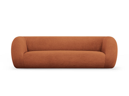 Essen — Sofa Terracotta (Baloo 2078) Black Plastic
