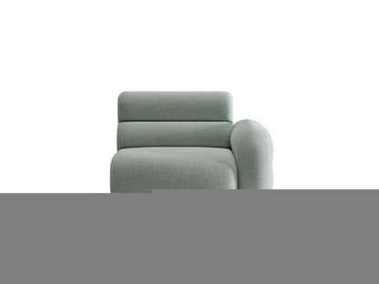Neo — Modular Sofa (110x100x83 cm) Muted Blue (SILENCIO 72) Right