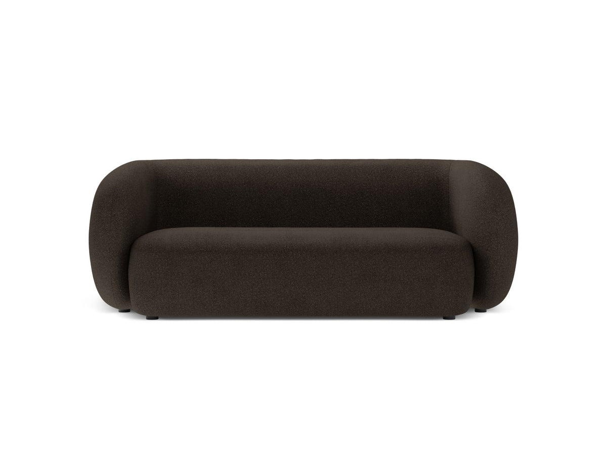 Kate — Sofa Brown (Baloo 2081) Black Plastic