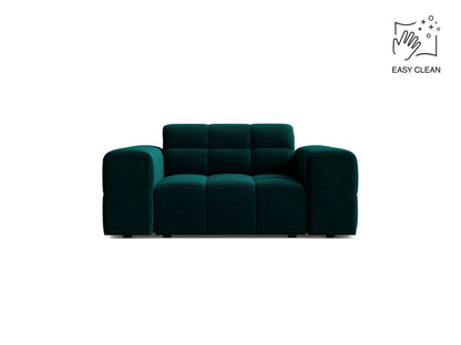 Jennifer — Armchair Deep Petrol (Venus 2911) Black Plastic
