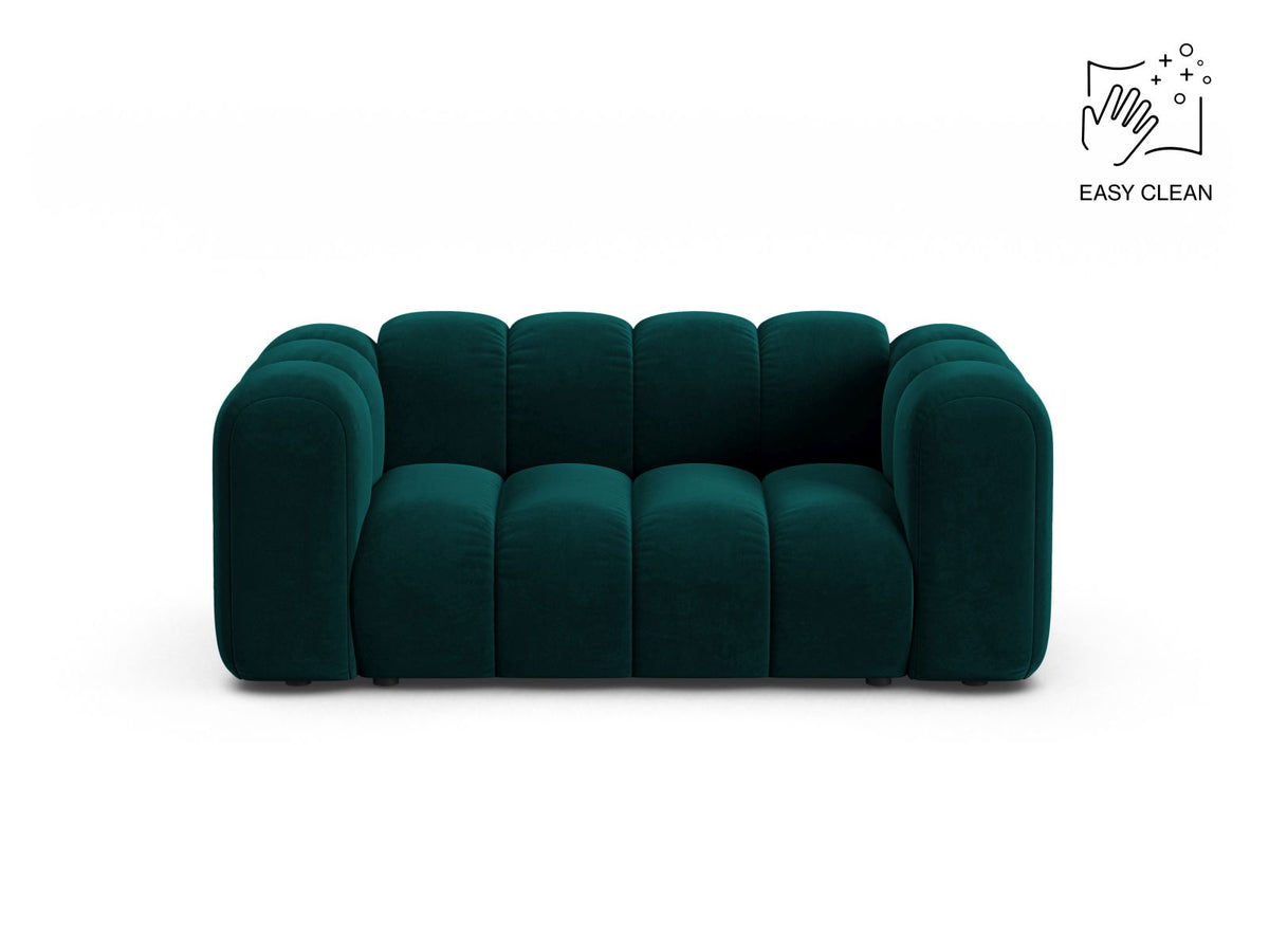 Lupine — Sofa Deep Petrol (Venus 2911) Black Plastic