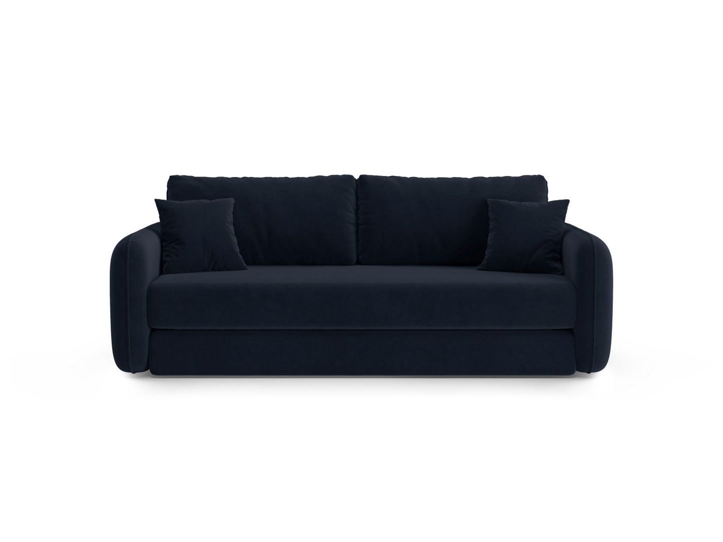 Dormi — Sofa Royal Blue (Salvador 5) Black Plastic