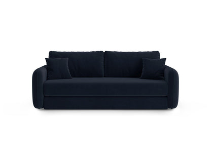 Dormi — Sofa Royal Blue (Salvador 5) Black Plastic