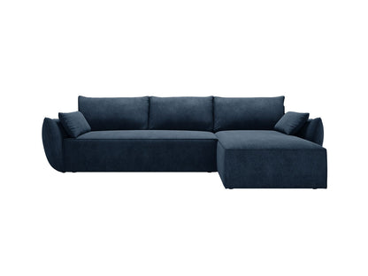 Kaelle — Corner Sofa (252x165x87 cm) Royal Blue (Over The Horizon 78) Right