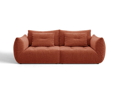 Bloom — Sofa Auburn (Wind 52) Black Plastic