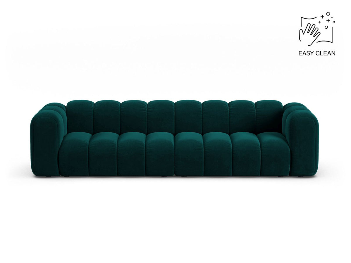 Lupine — Sofa Deep Petrol (Venus 2911) Black Plastic