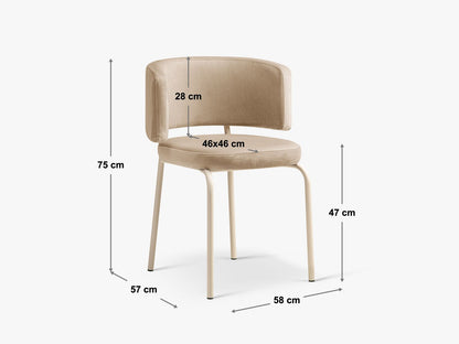 Dora — Kitchen Chair (58.0x57x75 cm)