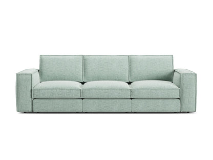 Pola — Sofa Mint (BABEL SAFIRA) Black Plastic