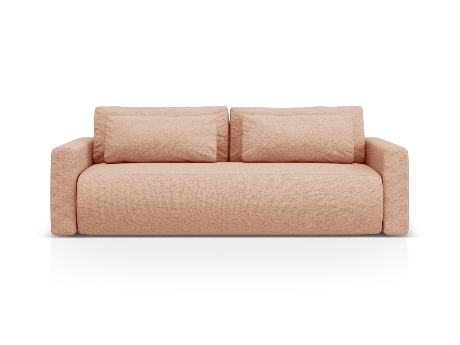 Belfast — diivan Peach (Heritage Orange) must plastik