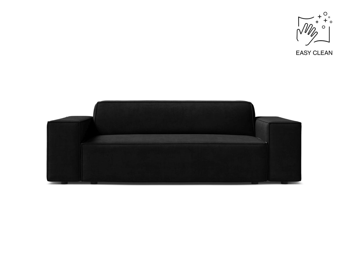Jodie — Sofa Black (Venus 2923) Black Plastic