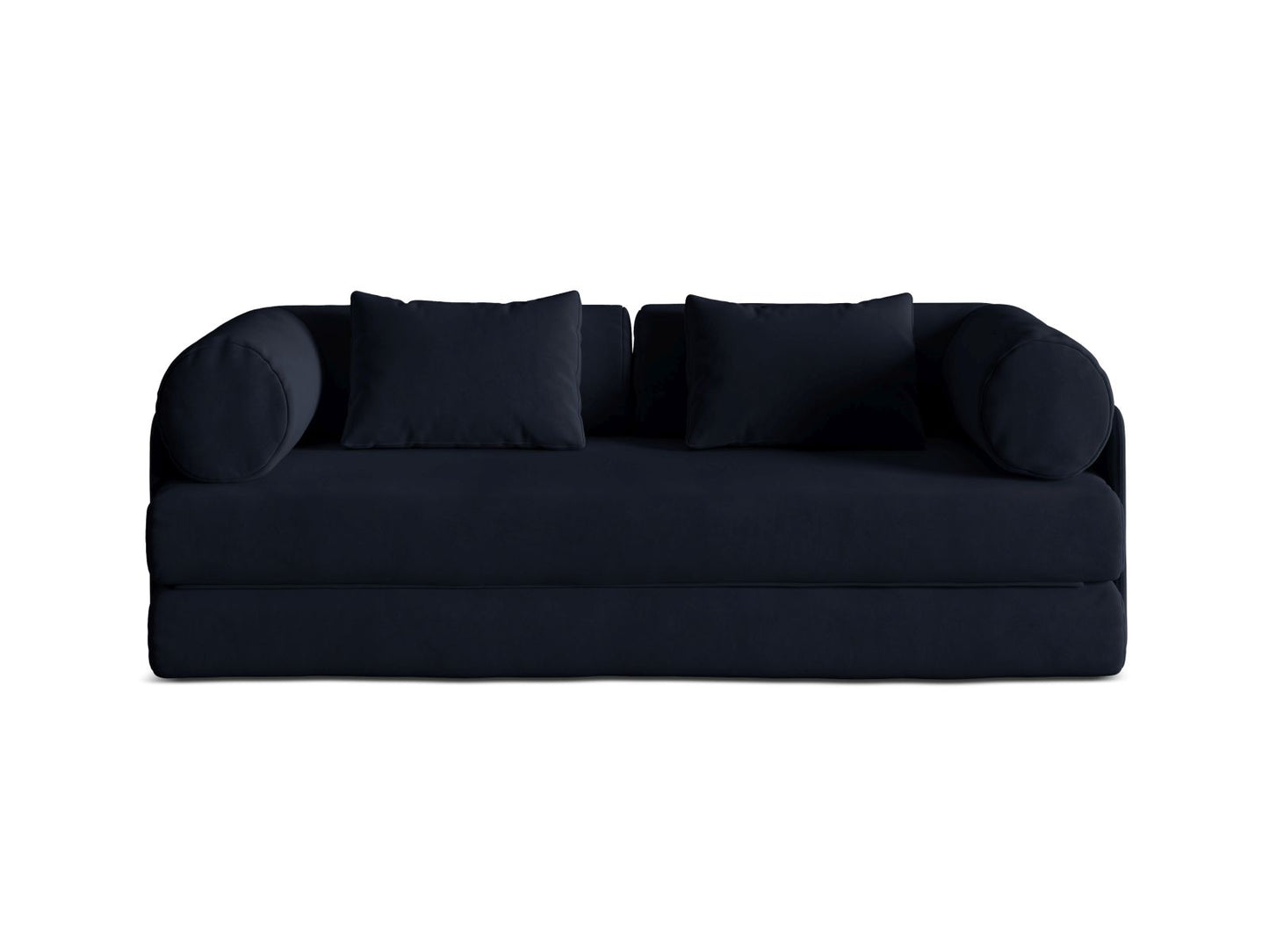 Dreamy — Sofa Royal Blue (Salvador 5) Black Metal