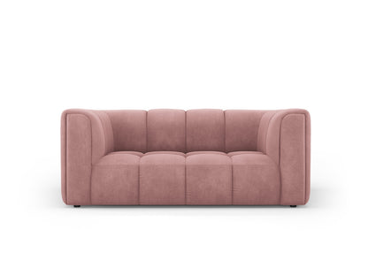 Moritz — Sofa Pink (Rebel 7) Black Plastic