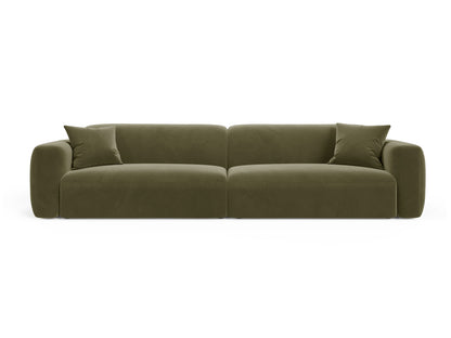 Strino — Sofa Green (Salvador 8) Black Plastic