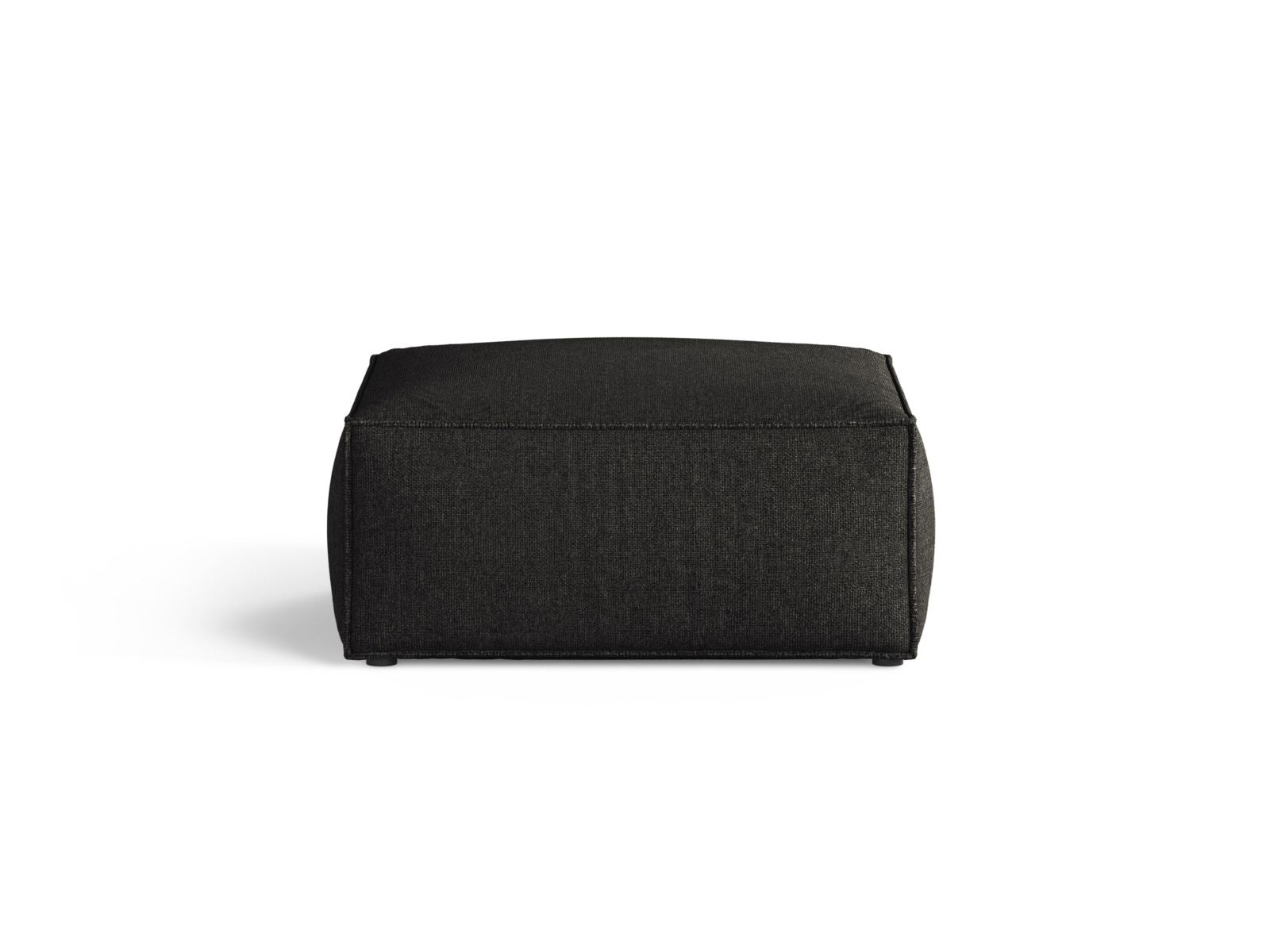Aveiro — Pouf Anthracite (Eden 21 Black) Must plastik