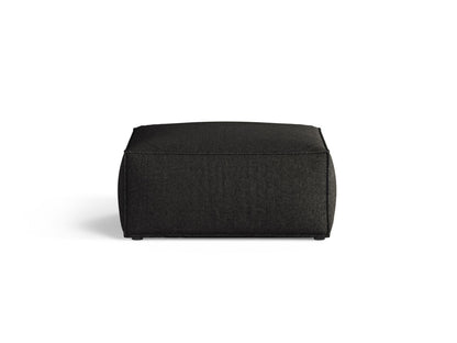„Aveiro“ — pufas „Anthracite“ (Eden 21 Black) Juodas plastikas