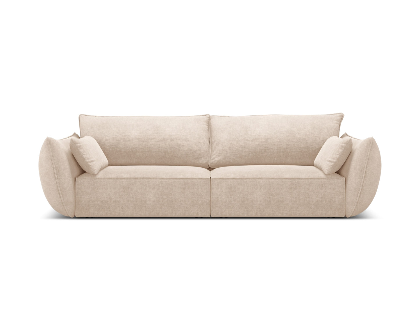 Kaelle — Sofa Beige (Over The Horizon 08) Black Plastic