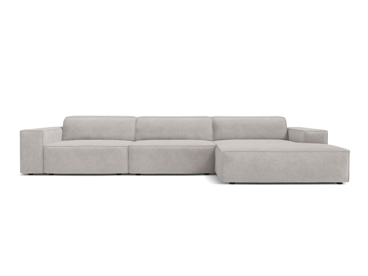 Jodie — Corner Sofa (284x162x77 cm) Light Grey (Liberty 18) Right