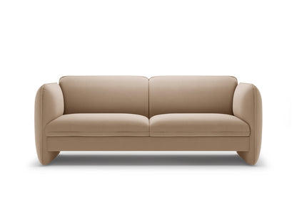 Georgia — Sofa (204x90x80 cm) Almond Beige (Magic Velvet 2282)