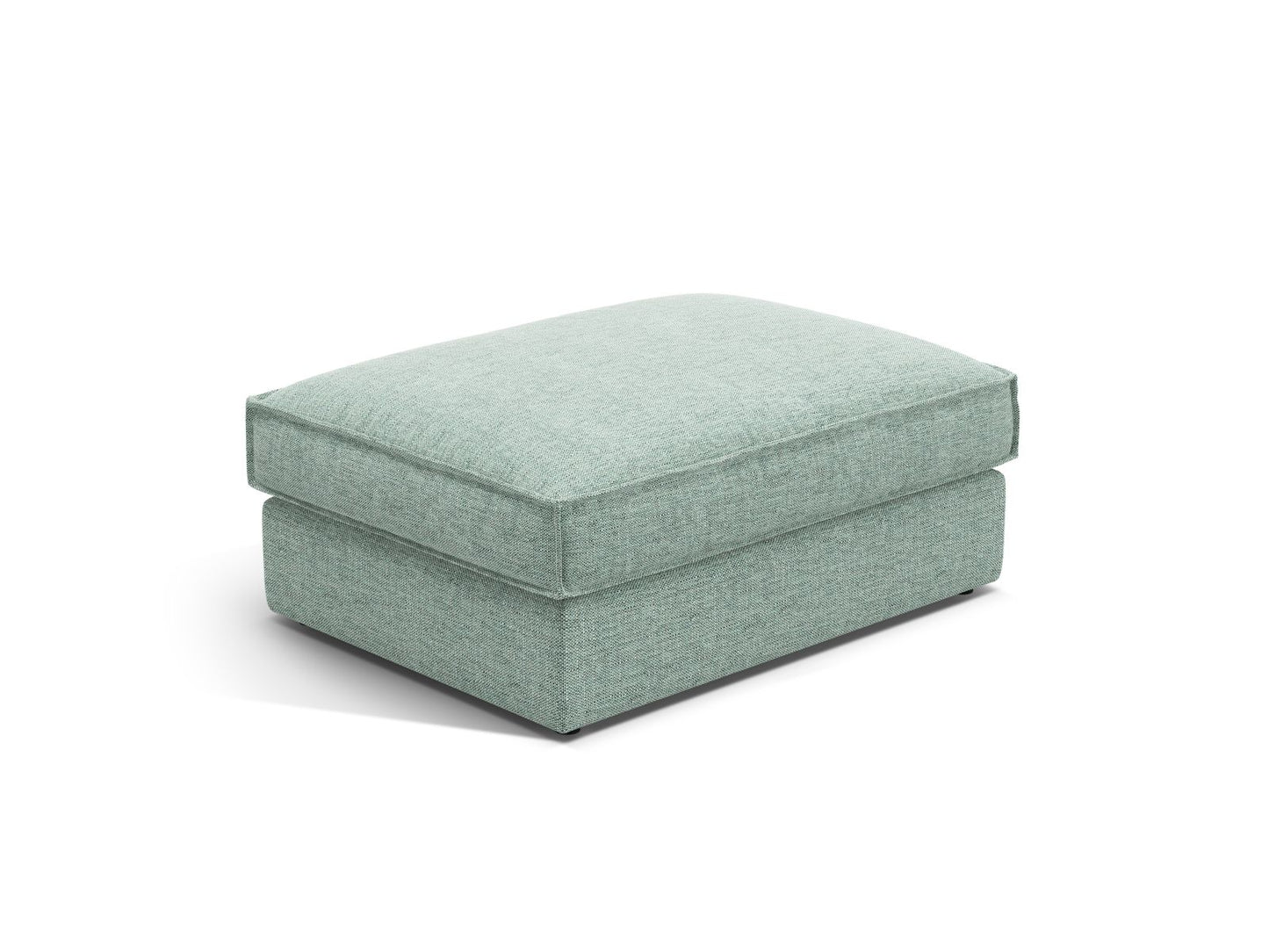 Pola — Pouf Mint (BABEL SAFIRA) Black Plastic