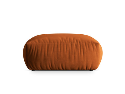 Chris — Pouf Terracotta (Casino Terracota) Black Plastic