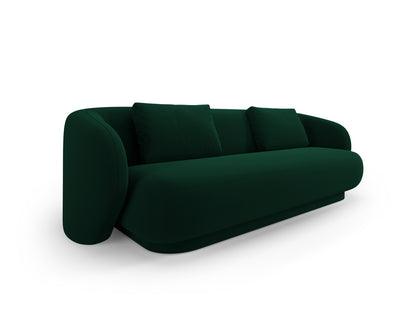 Camden — Sofa Bottle Green (Casino Deep Green) Black Plastic