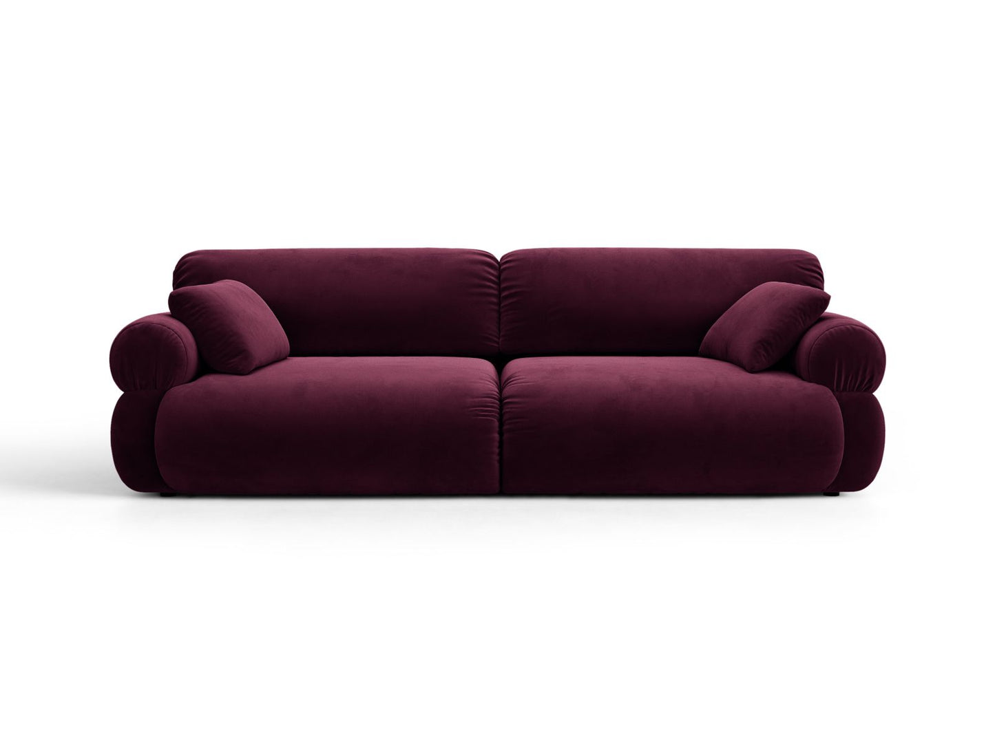 Ophelia — Sofa (257x110x84 cm) Burgundy (Venus 2932)